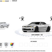 Chevrolet Accessories Kiosk Visualizer